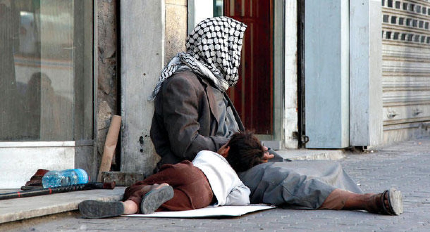 التسول وظاهرة الإتجار بالبشر