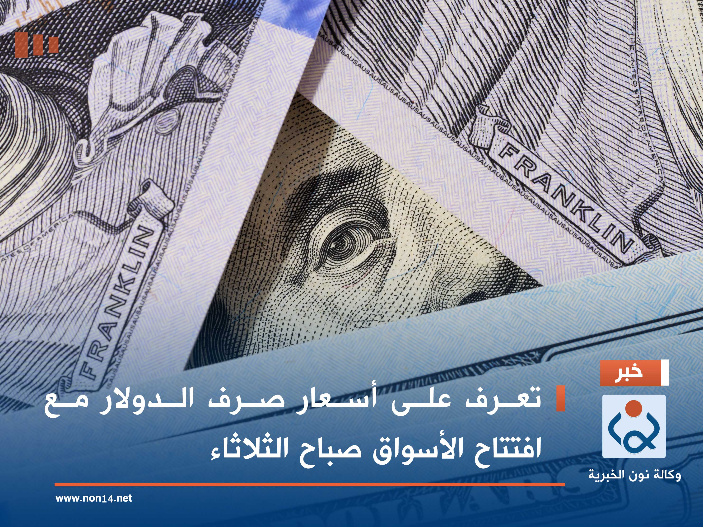 تعرف على أسعار صرف الدولار مع افتتاح الأسواق صباح الثلاثاء
