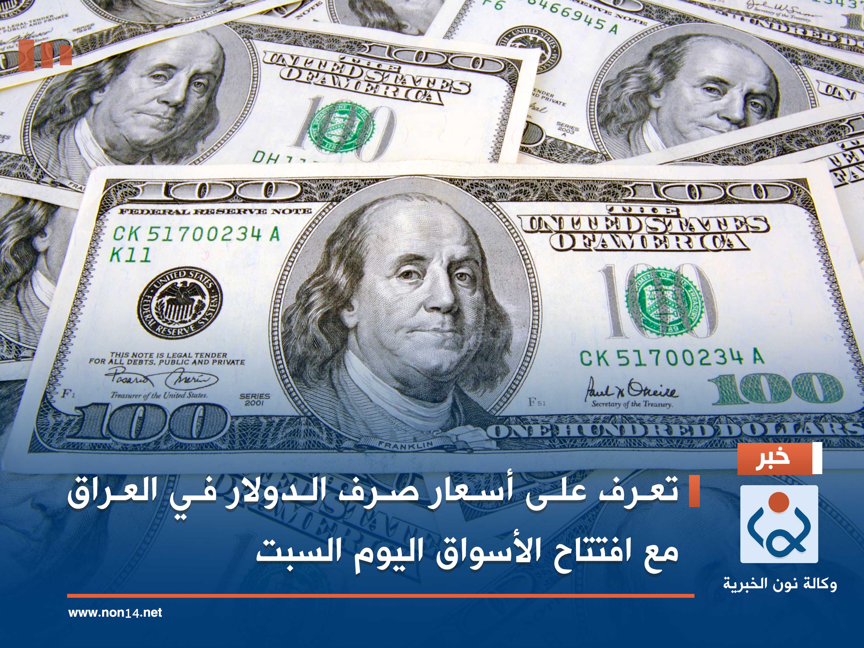 تعرف على أسعار صرف الدولار في العراق مع افتتاح الأسواق اليوم السبت