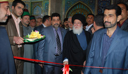 افتتاح مضيف الجوادين وسط احتفال جماهيري كبير ببغداد (تقرير مصور)