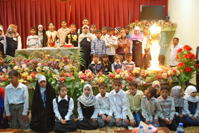 لاول مرة العتبة الحسينية المقدسة تقيم مجلس عزاء حسيني لطلبة الصم والبكم وذوي الاحتياجات الخاصة (تقرير مصور)