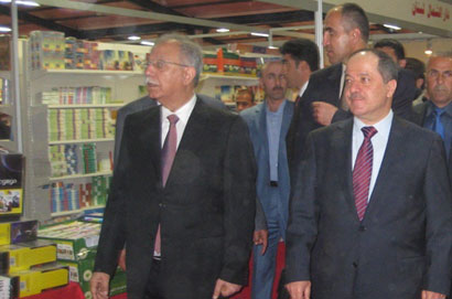 بمشاركة العتبات المقدسة في العراق افتتاح معرض أربيل الدولي الخامس للكتاب