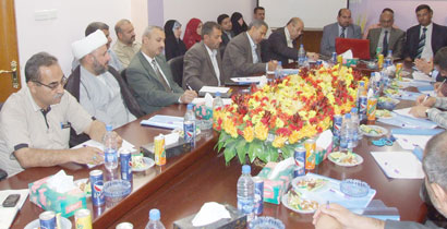 مؤتمر لمعالجة أزمة المياه المحتملة مع حلول فصل الصيف في كربلاء