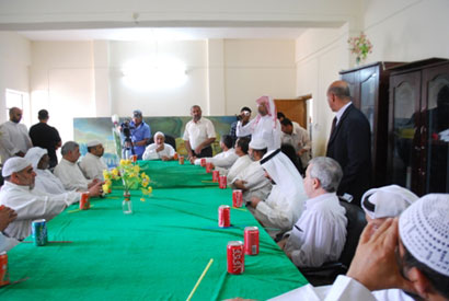 وفد اكاديمي كويتي يزور كربلاء ويطلع على واقع التعليم الأكاديمي في إحدى جامعاتها