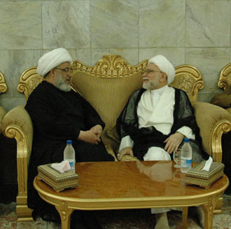 رئيس هيئة الحج والعمرة يزور العتبة الحسينية ويلتقي أمينها العام