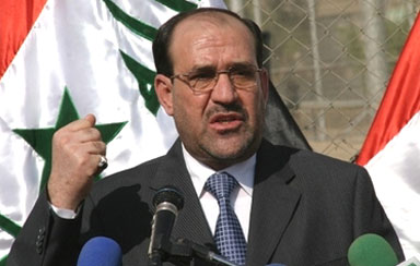 المالكي من كربلاء : البعض يغرينا من اجل التنازل عن اعادة العد والفرز واخرين يهددونا بضرب المنطقة الخضراء