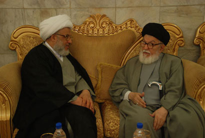 السيد محمد بحر العلوم يزور العتبة الحسينية :يجب ان تكون التحالفات في اجواء ديمقراطية  تبعد بلادنا عن التدخلات الاقليمية