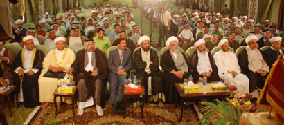 مؤتمر الاديان المنعقد بالعتبة الحسينية يوصي السياسيين بان يؤثروا على انفسهم ويسارعوا في تشكيل الحكومة