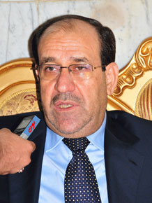 المالكي: يجب ان نصل الى تفاهم مع العراقية