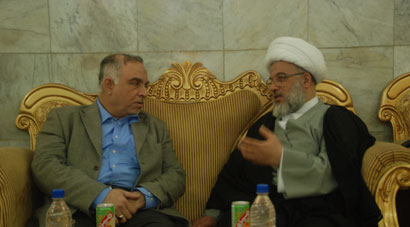 الدكتور اكرم الحكيم يزور العتبة الحسينية ويؤكد لموقع نون ليس لدى الدولة تحديدات حول الاراضي الزراعية التي تحولت الى سكنية