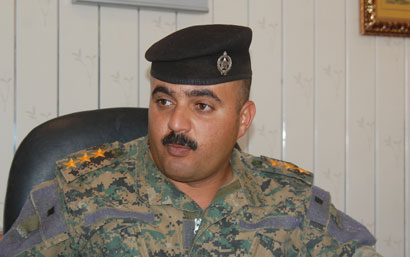 الكلاب البوليسية في كربلاء تكتشف عبوة لاصقة موضوعة في احدى السيارات القادمة الى المحافظة