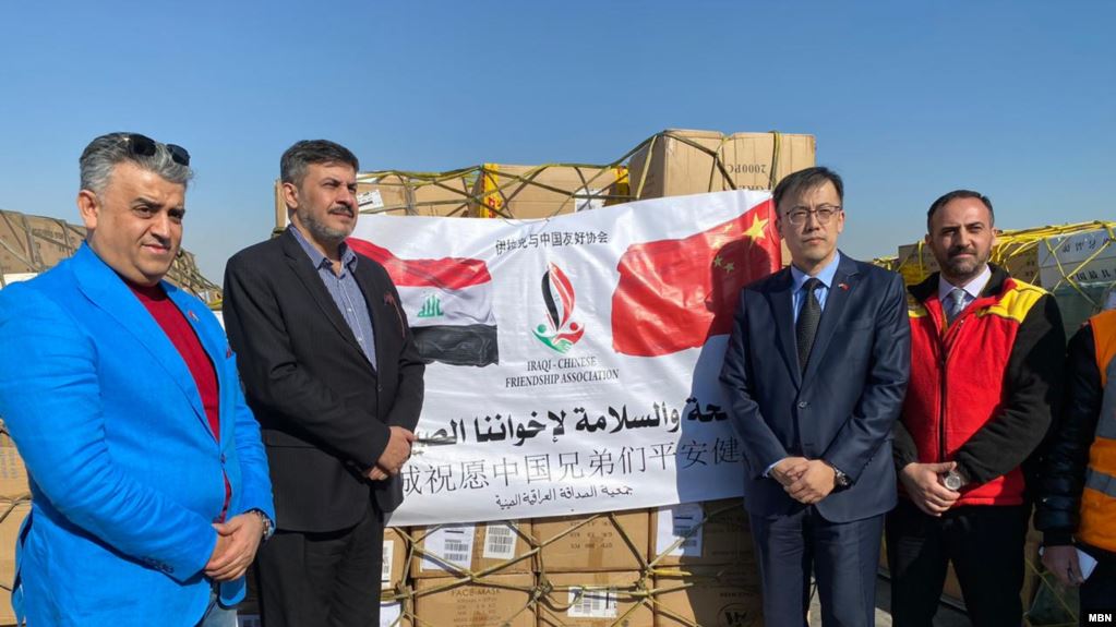 العراق يساعد الصين لمواجهة كورونا