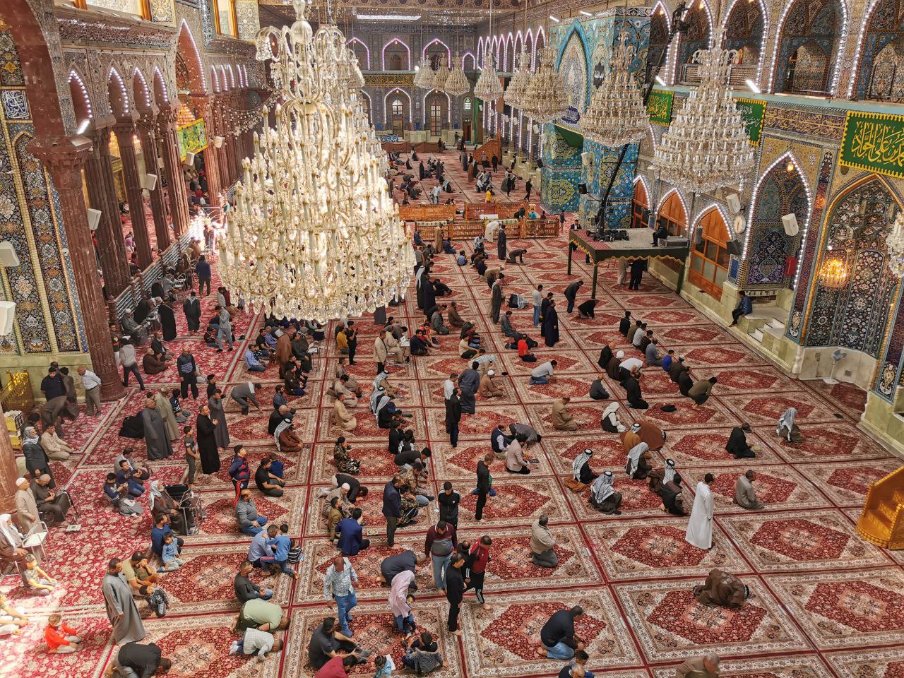 قرار ثاني للصحن الحسيني الشريف : ايقاف اقامة صلاة الجماعة حتى اشعار آخر