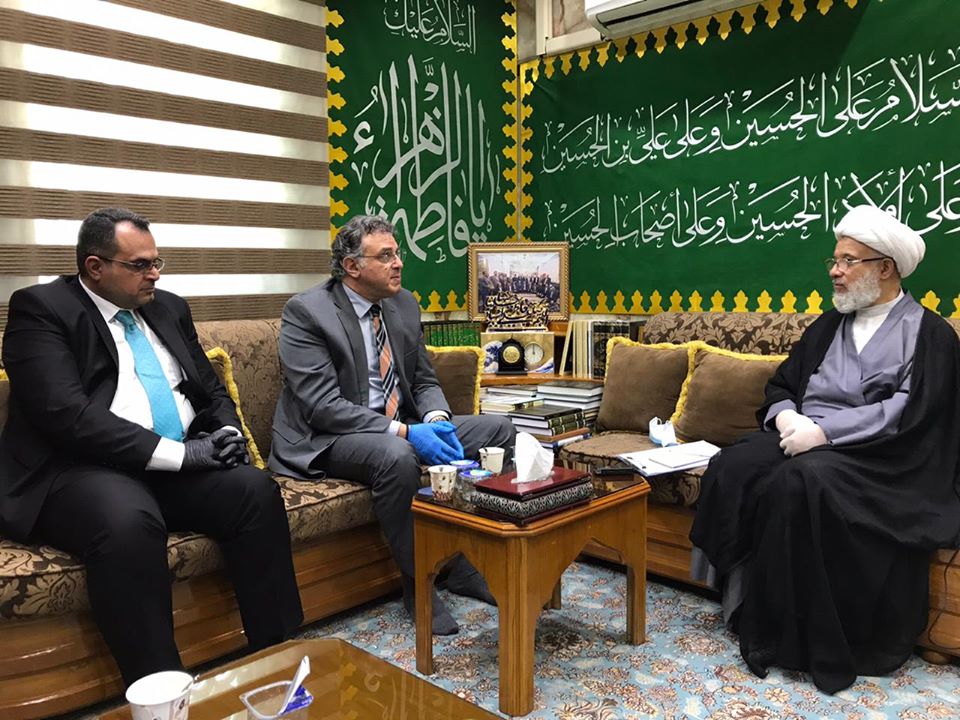 منظمة الصحة العالمية تشيد بجهود المرجعية الدينية العليا في العراق