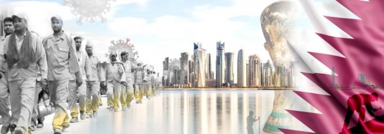تحضيرات كأس العالم أهم من صحة العمّال الأجانب في قطر