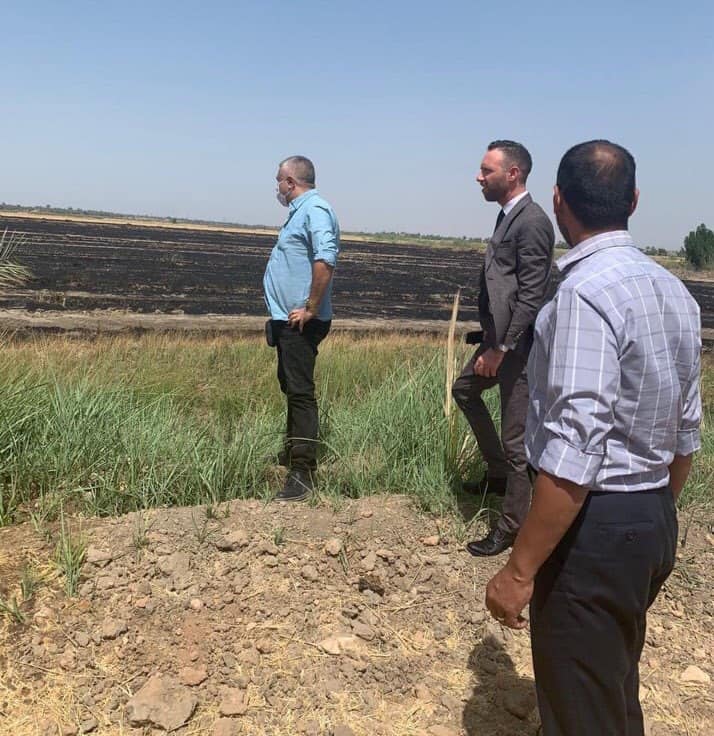 تشققات ارضية في محافظتي النجف وكربلاء تثير مخاوف الجهات الحكومية