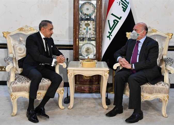 وزير الخارجيّة  يستقبل سفير مصر في بغداد