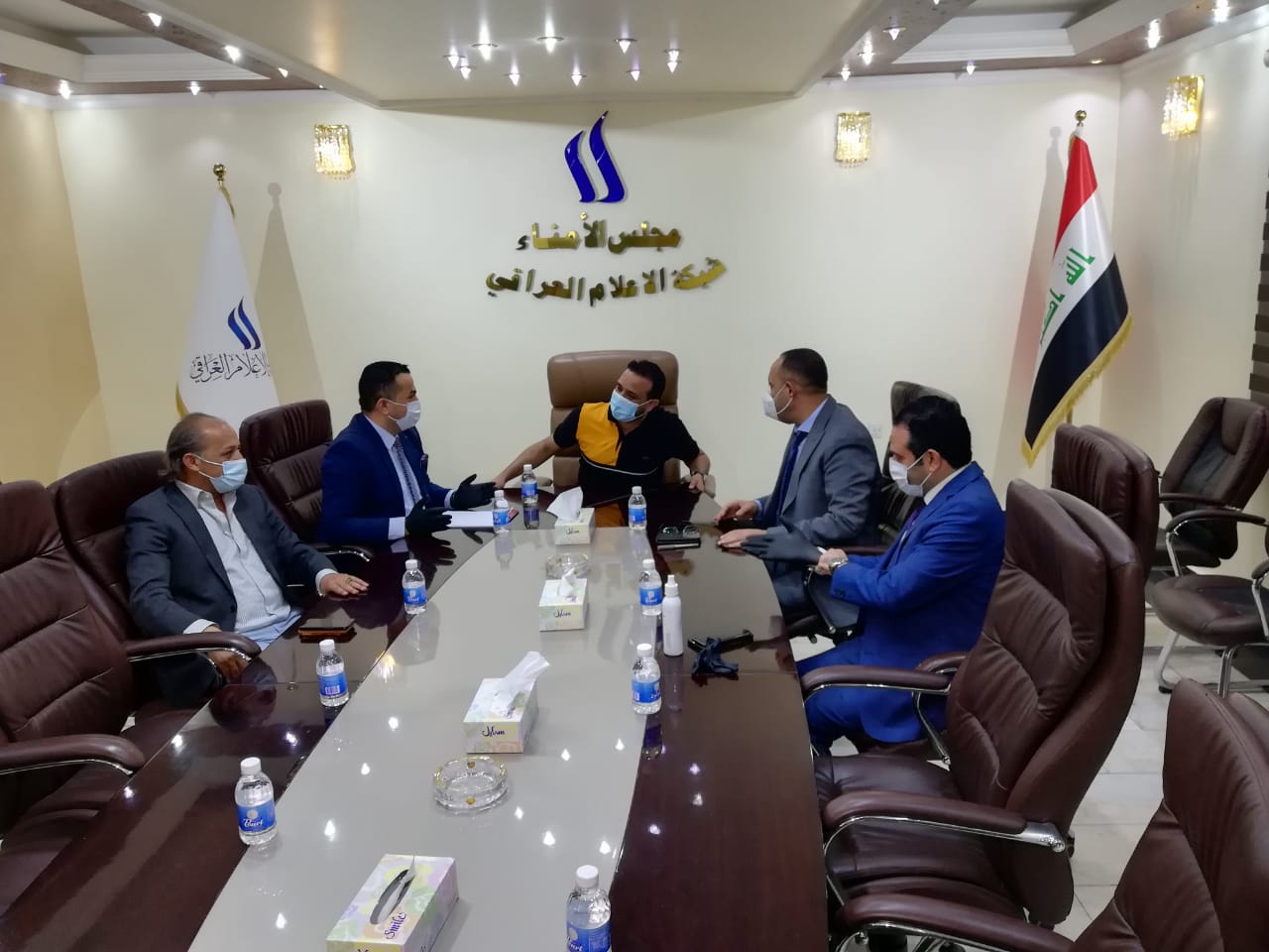 نبيل جاسم يتسلم مهامه رئيساً لشبكة الإعلام العراقي