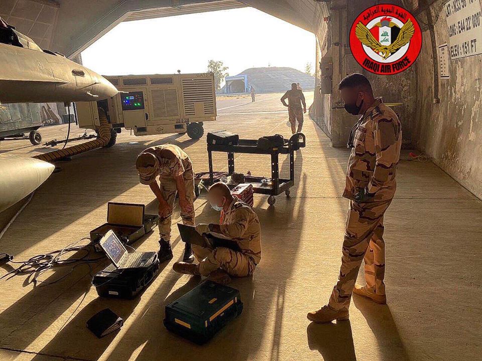 العراق يكمل صيانة الطائرة (1613) ويعيدها للخدمة في قاعدة بلد