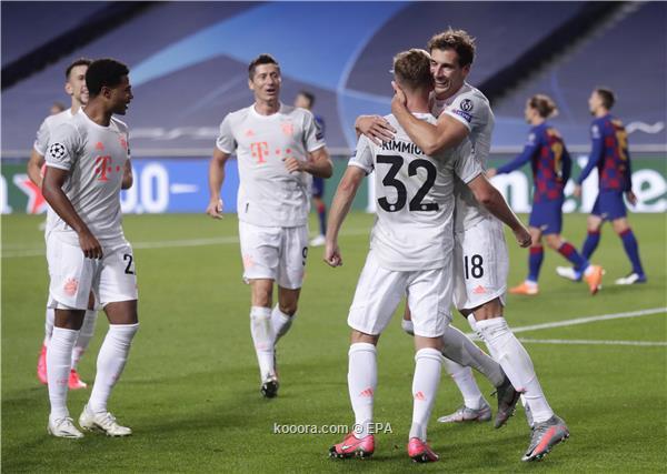 فضيحة القرن.. بايرن ميونخ يكتسح برشلونة بالثمانية!