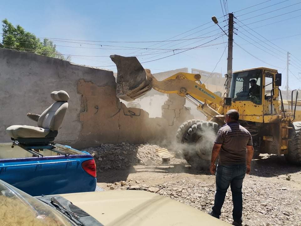 فتح شارع مغلق منذ 25 سنة شمالي بغداد