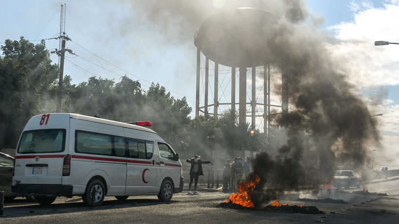 العراق إصابات في كركوك بانفجار استهدف زوار عاشوراء