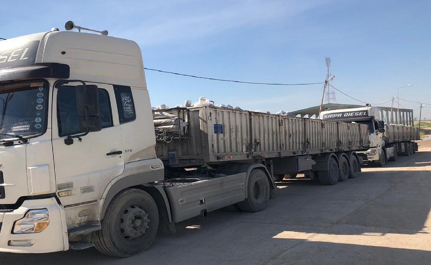 إعادة شحنتي فواكه وألبان إلى إيران وسوريا(مصور)