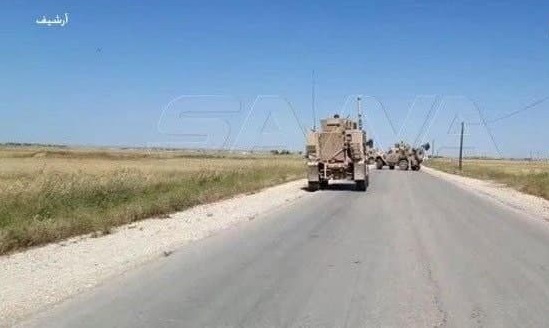 50 آلية عسكرية امريكية تدخل الأراضي العراقية قادمة من سوريا