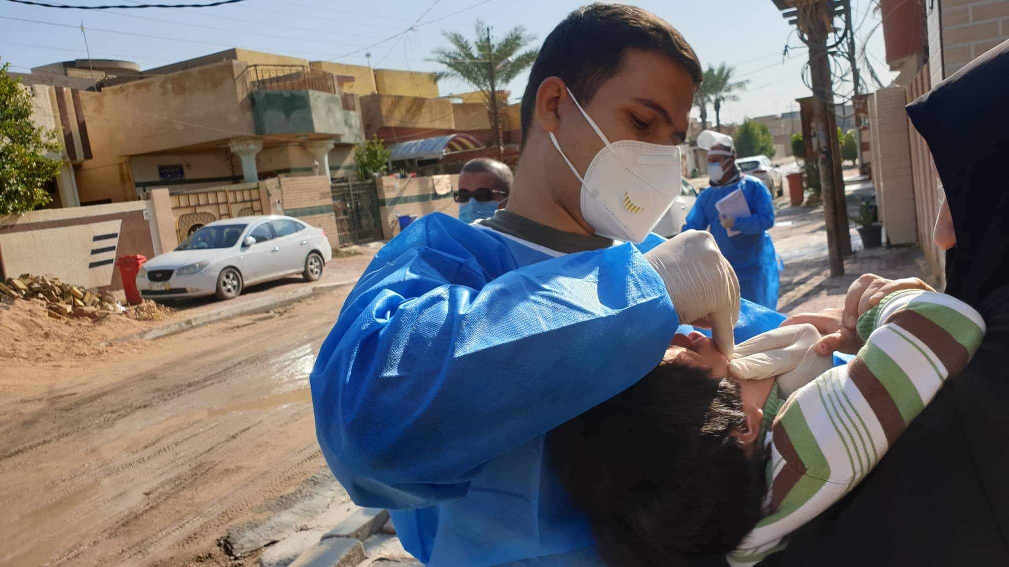 صحة كربلاء تُشرع بتنفيذ الحملة الخريفية شُبه الوطنية للتلقيح بلقاح شلل الأطفال الفموي " ثنائي النمط "