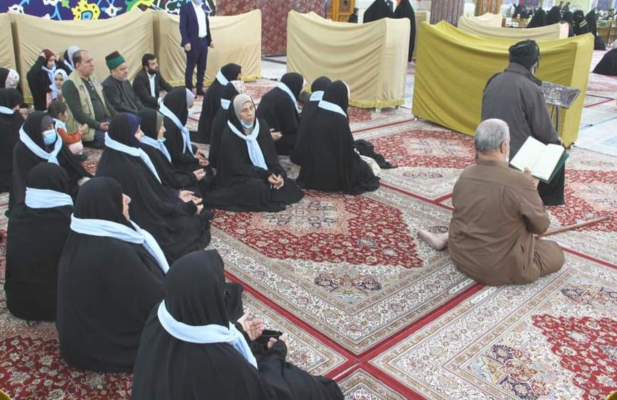 عوائل شهداء محافظة صلاح الدين في ضيافة العتبة الحسينية المقدسة