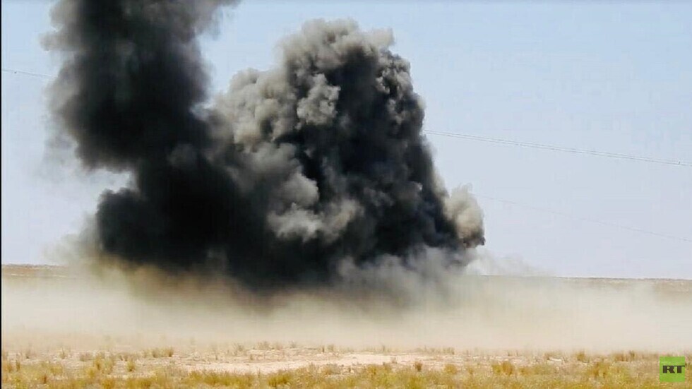 انفجار يستهدف رتل دعم لوجستي للتحالف الدولي في العراق