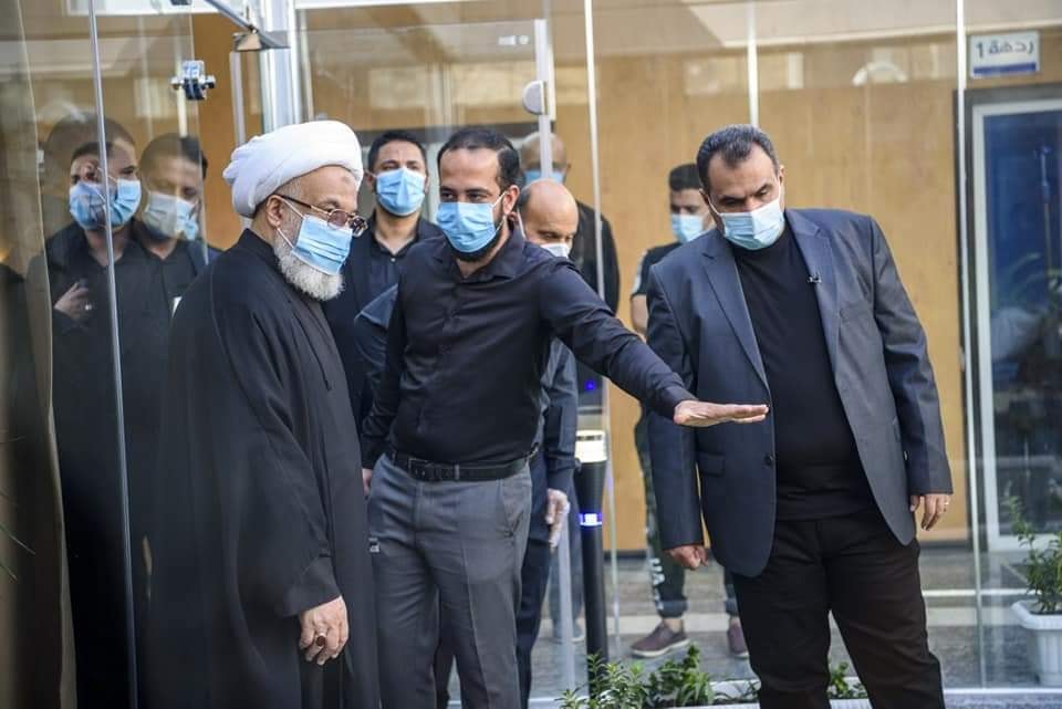 بالصور:ممثل المرجع السيستاني يطلع على انجاز مشفى قرب الحرم الحسيني لغسيل الكلى للعراقيين مجاناً