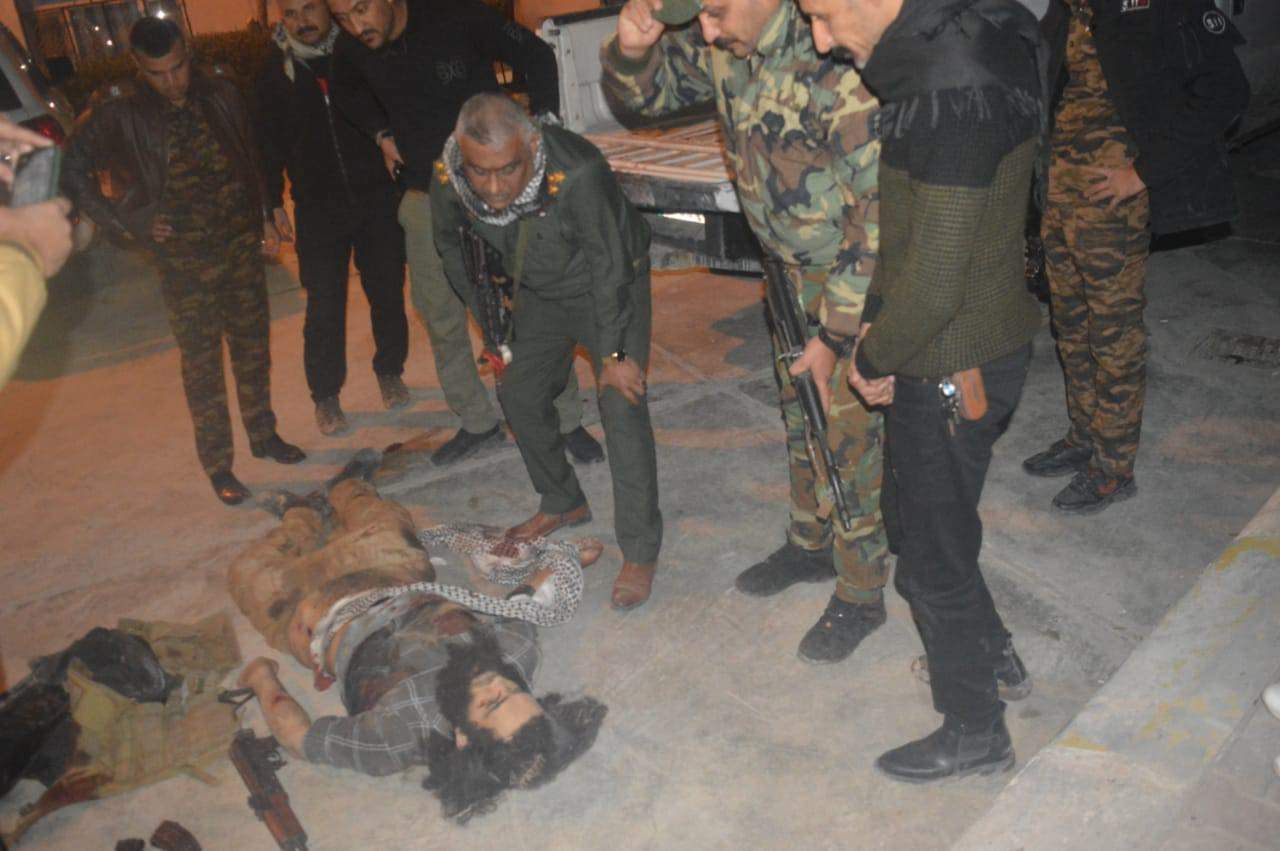 مقتل ارهابي كان ينوي تفجير نفسه في ديالى