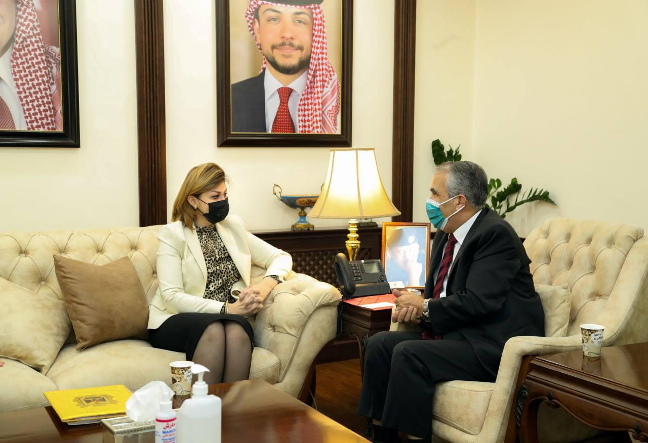 وزيرة الهجرة والمهجرين تبحث مع وزير الداخلية الاردني أوضاع العراقيين في المملكة وخصوصاً طالبي اللجوء