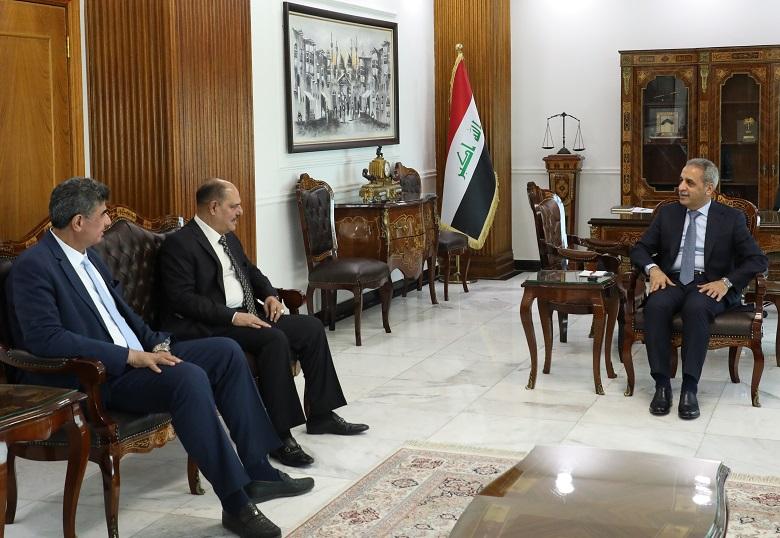 نقيب الصحفيين العراقيين يزور رئيس مجلس القضاء الاعلى لضمان بيئة امنة للعمل الصحفي