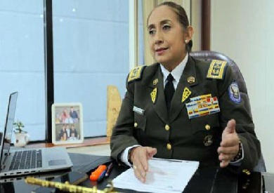 امرأة تتولى قيادة شرطة الإكوادور لأول مرة