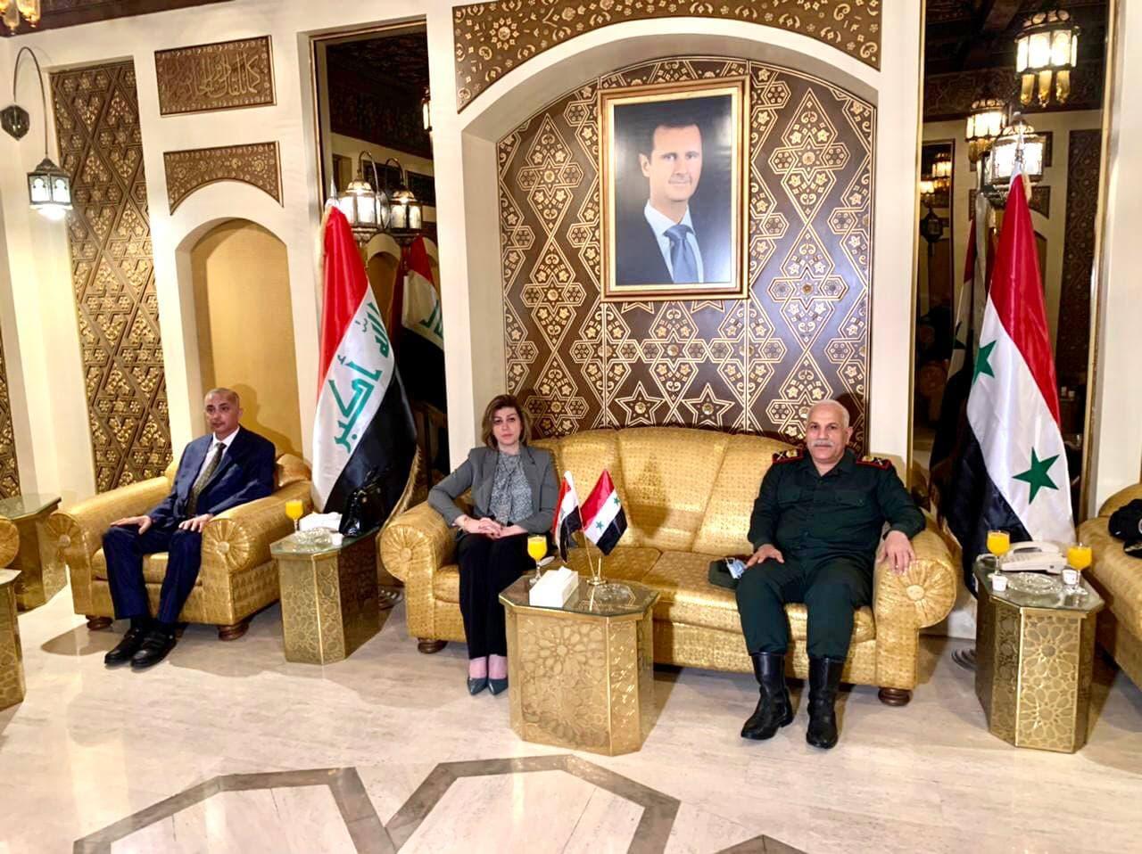 وزيرة الهجرة العراقية تصل دمشق لمتابعة اوضاع العراقيين المتواجدين على الأراضي السورية