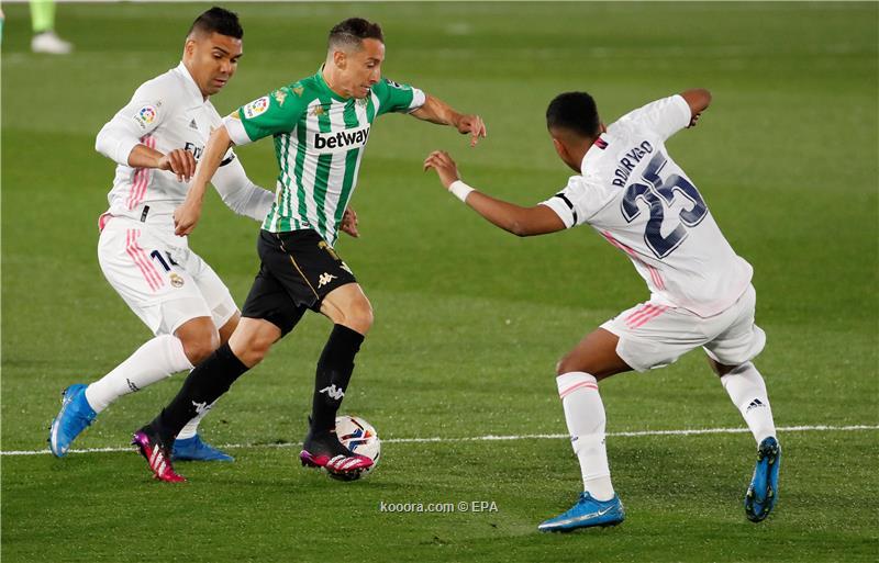 ريال مدريد يتعثر أمام بيتيس