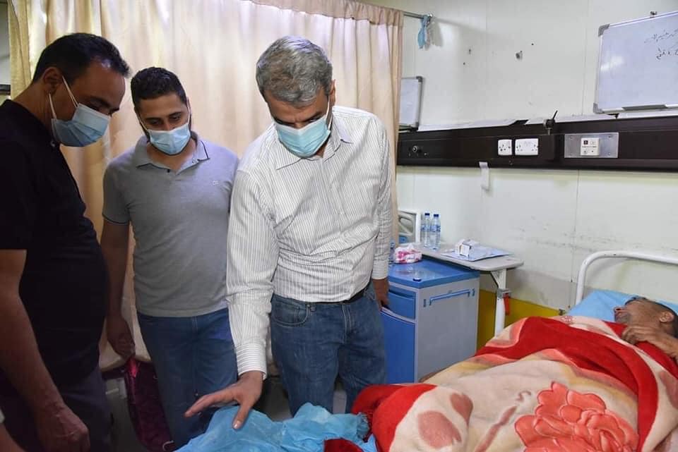 مدينة الإمامين الكاظمين ع الطبية تستنفر جهودها لإستقبال جرحى انفجار باب المراد