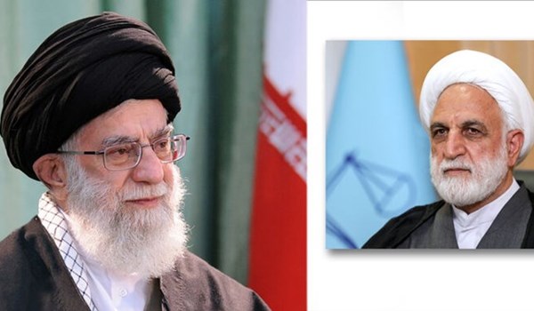 المرشد الايراني يعيين محسني اجئي على راس السلطة القضائية في ايران بدلا عن ابراهيم رئيسي
