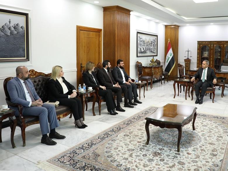 رئيس مجلس القضاء الأعلى يستقبل أعضاء كتلة بابليون بخصوص عقارات المسيحيين