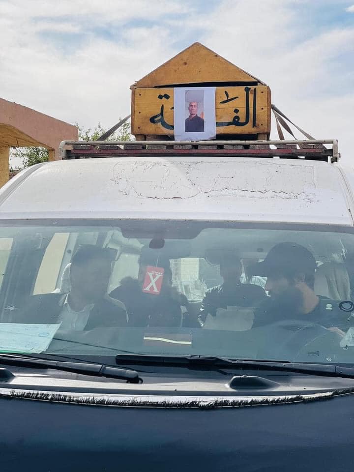 بالصور:عراقيون من مدينة الصدر ينفذون وصية عامل بنغالي ويدفنون جثمانه في كربلاء المقدسة