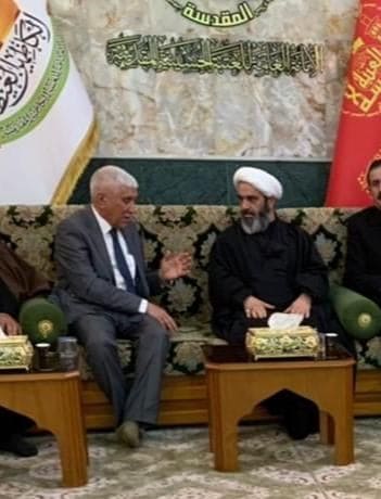قاضي ايزيدي يشرع بتاليف كتاب عن دور المرجعية الدينية بالدفاع عن العراق ووفد ايزيدي يزور العتبة الحسينية