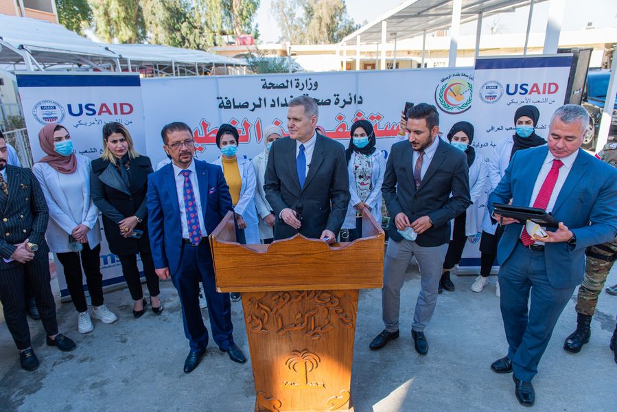 السفارة الأميركية تكشف بالارقام حجم الاموال التي دعمت بها العراق