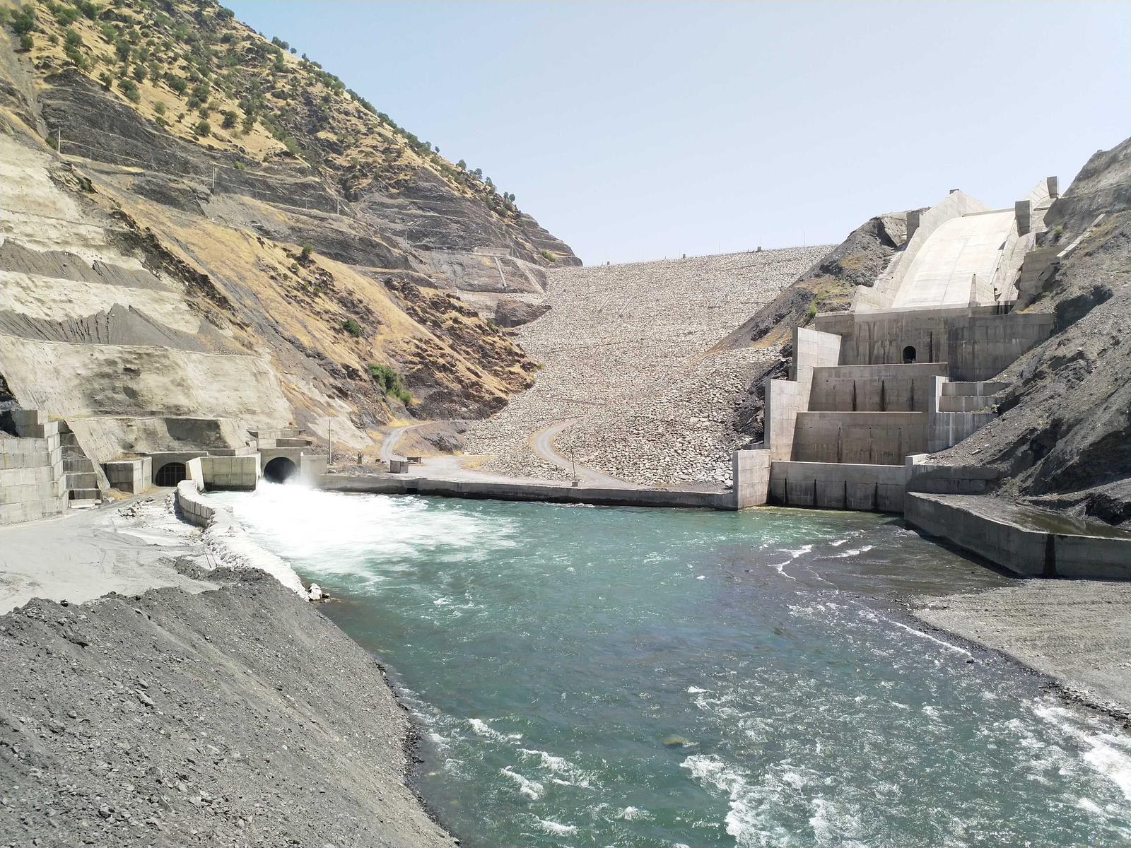 تحذيرات من فيضانات نهر الزاب بعد اطلاق ايران مياه سد كولسة