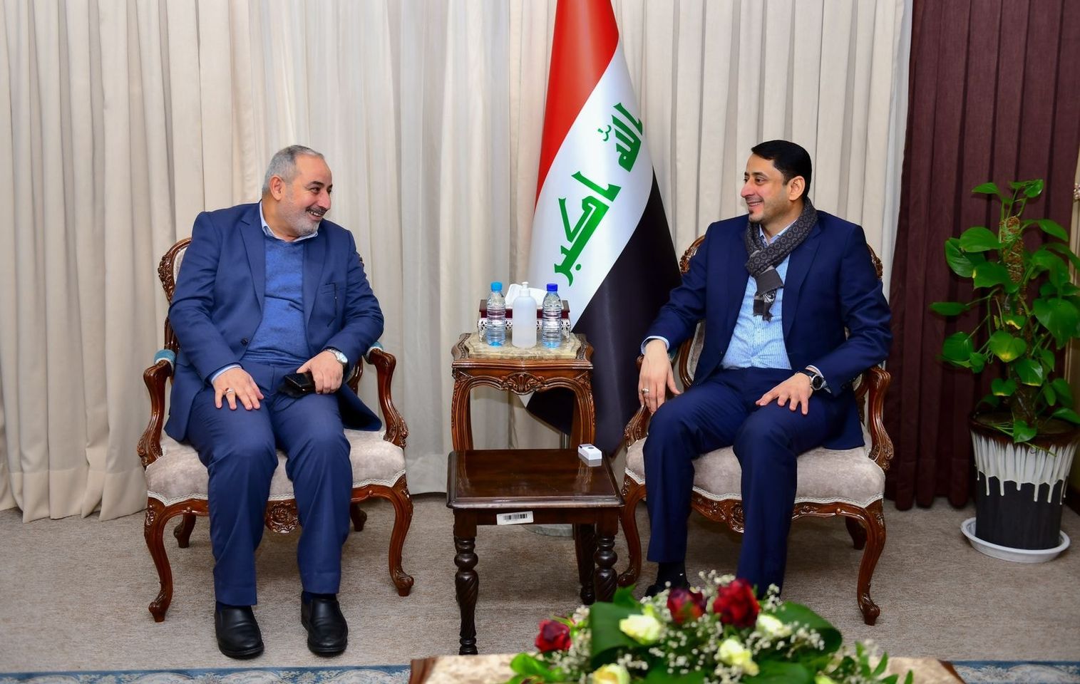 الأمين العام لمجلس الوزراء يستقبل وفد العتبة العباسية المقدسة ويشيد بمشاريعها