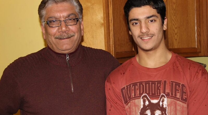 وفاه نجل الفنان والاعلامي صاحب شاكر متاثرا برصاصه استقرت في راسه في ولاية مشكن الامريكية