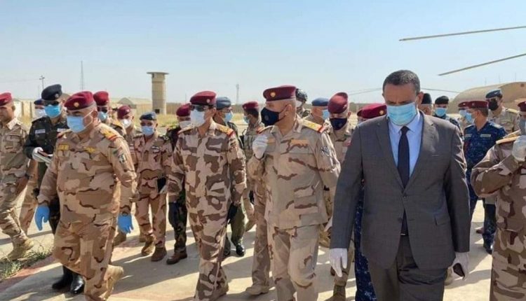 رئيس اركان الجيش يصل كربلاء