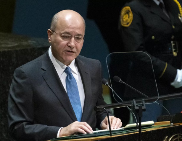 الحكم ببقاء الرئيس برهم صالح في منصبه حتى انتخاب من يخلفه