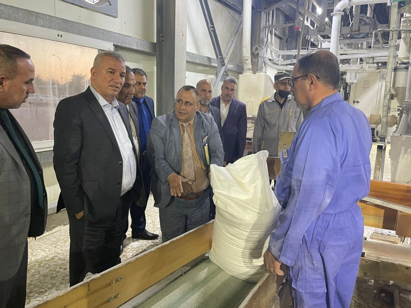 تجهيز مواطني ثلاث محافظات بالرز العنبر العراقي